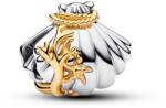 Pandora Disney hercegnők Ariel kagylója laboratóriumi gyémánt kéttónusú charm - 764403C01 (764403C01)