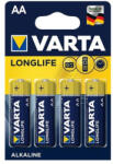 VARTA "Longlife" AA ceruza elem (4db) (GYLEAA4) - vital24