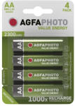 AgfaPhoto Akkumulátor ceruza AGFAPHOTO AA 4x2300 mAh (AP2300B4) - iconink