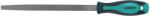 Whirlpower Lapos reszelő, Whirlpower 15407-1, szürke, 20 cm, acél, műanyag markolat (TC227343)