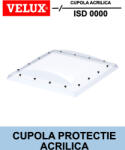 Velux Cupola acrilica transparenta fereastra terasa VELUX ISD 0000 (ISD 060060 0000)
