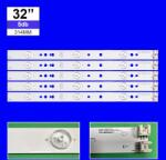  Háttérvilágítás Telefunken 32coll 3LED 3V 5db/csomag