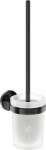 Mexen Gravo, fali WC-kefe, fekete króm, 70A93071-73 (70A93071-73)
