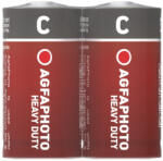 AgfaPhoto Elem, C baby, 2 db, féltartós (szén-cink), zsugor, AGFAPHOTO "Heavy Duty (APFCS) - mystock