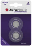 AgfaPhoto Gombelem AGFAPHOTO Lithium CR2025 2 darabos (APCR2025B2) - mystock