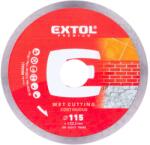 Extol Gyémánt vágókorong teljes kerülettel EXTRA vékony - nedves vágás, O 115x22.2x1.1mm, EXTOL PREMIUM (8803021)