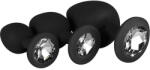 EasyToys Set de 3 Dopuri Anale din Silicon EasyToys Diamond