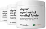 Vilgain Mio-inozitol + metilfolat -⁠ susținerea echilibrului feminin și a ritmului zilnic, cu mio-inozitol și formă bioactivă de vitamina B9, supliment alimentar - vilgain - 149,97 RON