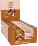 Vilgain Cream Wafer BIO -⁠ napolitană crocantă cu umplutură cremoasă, 36 % alune de pădure, produsă doar din ingrediente BIO, desert dulce fără zahăr alb