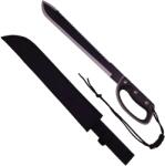 DEPOX Sabie de vanatoare DEPOX®, British Rebellion, maner cauciuc, 61 cm, teaca inclusa (1008)