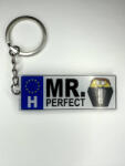  „Mr. Perfect vicces rendszámtábla kulcstartó (CQ05681)
