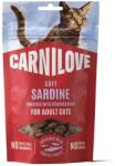 CARNILOVE Cat Soft Snack Sardine enriched with Strawberry - Szardíniával és Eperrel 50g - bundasbazar