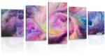 Dovido Tablou 5-piese spirala colorată - 200x100