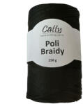  Catty Poli Braidey PP zsinór fonal 01 - Fekete