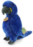  Papagal de pluș macaw albastru zambilă în picioare 25 cm