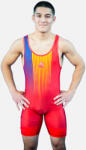 ARMURA Dres de Lupta Tricolor V2 Seniori Rosu (AFS243-rosu-S)