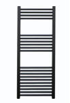 Thermoynd Radiator baie (calorifer) portprosop Thermoynd, 500 x 800 mm, negru mat, drept, accesorii incluse (Thermoynd50x80NegruDrept)