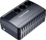 CyberPower UPS CYBER POWER Line Int. fara management, 650VA/ 360W, AVR, 3 x socket Schuko, indicatie status cu LED, 1 x baterie 12V/5Ah, Backup: 21-35 min, incarcare pana la 8h BU650E (timbru verde 4 lei) (BU650