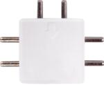 Erste Conector Imbinare T LED Link 24V pentru Baghete Iluminat, 32x32x12mm, Adaptor Profesional pentru Ramificatii Mobila, Instalare Rapida Plug-and-Play (EL0042737)