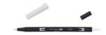 Tombow Маркер ABT Dual Brush N95 хладно сиво 1 (ABT-N95)