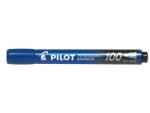 Pilot Пилотен маркер перманентен 100 кръгъл син (sca-100-l)