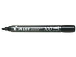 Pilot Пилотен маркер перманентен 100 кръгъл черен (sca-100-b)