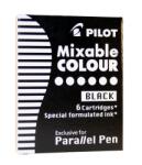 Pilot Пилот Патрон за Паралелен Писец черен (6) (ic-p3-s6-b)