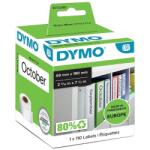 DYMO етикети за архивни класьори 59 x 190 мм, бели, 110 бр (S0722480)