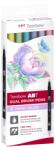 Tombow Marker ABT Dual Brush 6C-2 Пастел картон (6) (ABT-6C-2)