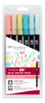 Tombow Маркер Tombow ABT Dual Brush 6P-4 Candy (6) (ABT-6P-4)