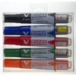 Pilot Пилотен WB маркер V-Board BG скосен 2-5мм връх (5) (WBMA-VBM-MC-S5-BG)