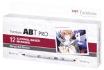 Tombow Marker алкохол ABT PRO Dual Brush 12P-5 Manga комплект (12) (ABTP-12P-5)