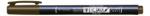 Tombow Маркер Fudenosuke твърд кафяв (WS-BH31)