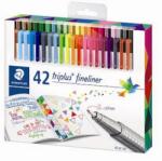 STAEDTLER Fineliner Triplus 0, 3мм асортимент (42) (334 C42)