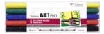 Tombow Marker алкохол ABT PRO Dual Brush 5P-1 Basic (5) (ABTP-5P-1)