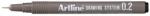 Artline Drawing System 0.2 флумастер (EK-232 BLACK)