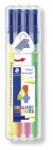 STAEDTLER Маркер Textsurfer Triplus асорти (4) (362 SB4)