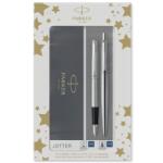 Parker Duosæt Jotter CT химикалка + писалка сребро (2093258)