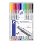 STAEDTLER Fineliner Triplus 0, 3 mm асорти (10) (334 SB10)