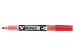 Pilot V Board Master S Extra Fine кръгъл връх червен (WBMA-VS-EF-BG-R)