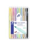 STAEDTLER Маркер Textsurfer Triplus пастел комплект (10) (362 CSB10)