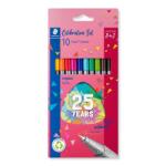 STAEDTLER Fineliner Triplus 0, 3мм 25 бр. асортимент (8+2) (334 BK10TA)