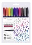 Tombow Marker Fudenosuke твърд връх (10) (WS-BH-10P)
