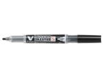 Pilot V Board Master S Extra Fine с кръгъл връх черен (WBMA-VS-EF-BG-B)