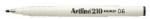 Artline Fineliner 210 M 0.6 черен (EK-210 BLACK)