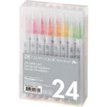 ZIG Комплект от 24 броя четки ZIG Clean Color Pensel Pen (RB-6000AT/24V)
