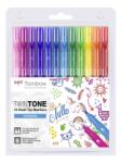 Tombow Маркери TwinTone Rainbow 0, 3/0, 8 (12) (WS-PK-12P-3)