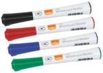 Nobo Маркер WB Glide с кръгъл връх 1mm, асортирани (4) (1902077)