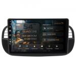 HUB64 Navigatie HUB64 Fiat 500 (2007-2014), 4GB RAM, Android 13, Quadcore, DSP, GPS, Wi-FI, Carplay, Android Auto, USB, Bluetooth, Waze, Touchscreen, 9 inch (HB-649004L+AD-BGRKIT362V3)