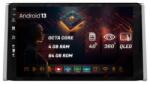 HUB64 Navigatie HUB64 Toyota RAV4 (2018+), 6GB RAM, Android 13, Octacore, Slot Sim 4G, DSP, GPS, Wi-FI, Carplay, Android Auto, USB, Bluetooth, Waze, Touchscreen, 9 Inch (HB-649006+AD-BGRKIT098)